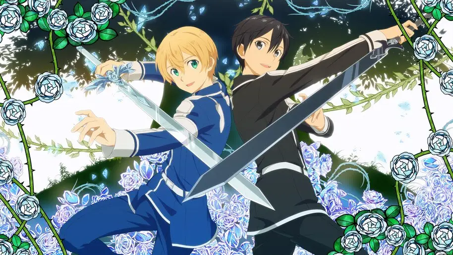 Persahabatan Kirito dan Eugeo di Underworld Eugeo dan Kirito di Underworld