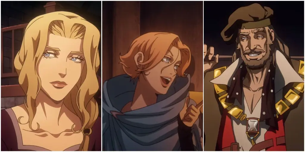 Karakter Utama Castlevania Gambar karakter utama Castlevania