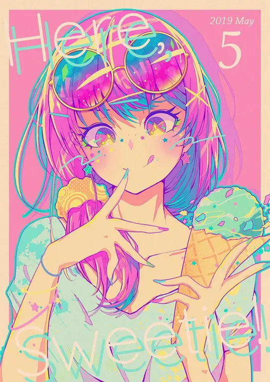 Desain Karakter yang Menarik Karakter Anime dengan Desain yang Warna-warni