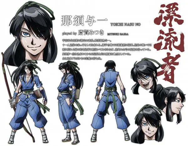 Nanashi, Sang Ronin Misterius Gambar Nanashi, karakter utama di anime Drifter