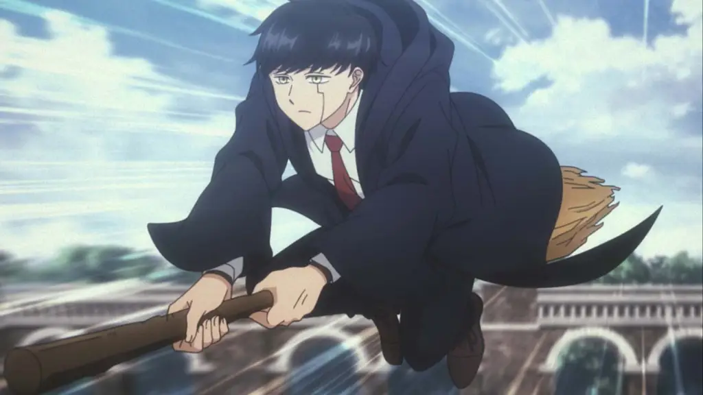 Adegan pertarungan menegangkan dalam anime Mashle Adegan pertarungan seru dari anime Mashle