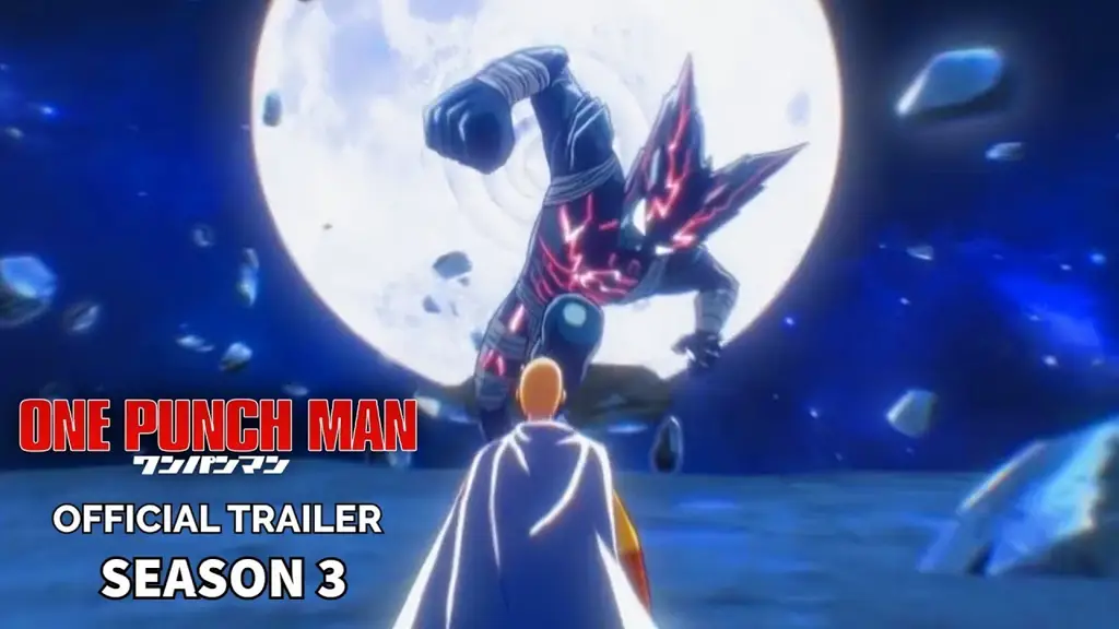 Adegan aksi menegangkan Adegan aksi One Punch Man season 3
