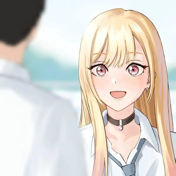 Karakter Utama Sono Bisque Doll Gojou Wakana dan Kitagawa Marin dari Sono Bisque Doll wa Koi wo Suru