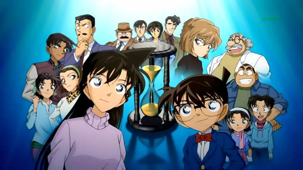Conan Memecahkan Misteri Gambar Conan Edogawa memecahkan sebuah kasus