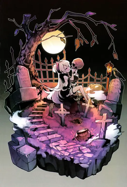 Ilustrasi Anime Dungeon Gambar ilustrasi anime bertema dungeon